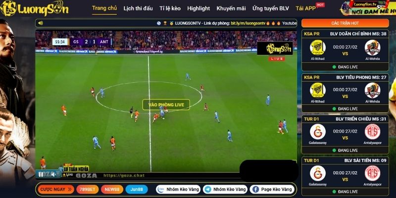 LuongSon TV: Sống Trọn Từng Khoảnh Khắc Bóng Đá Đỉnh Cao! 519 Thiết kế ứng dụng LuongSon nâng cao trải nghiệm người dùng